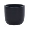 Matte black pot ( medium)