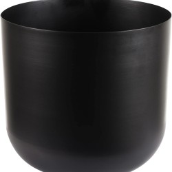 Matte black pot (large)