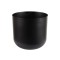 Matte black pot (large)