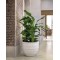 Beige fiber Pot planter 