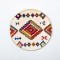 African patterns  porcelain plate 