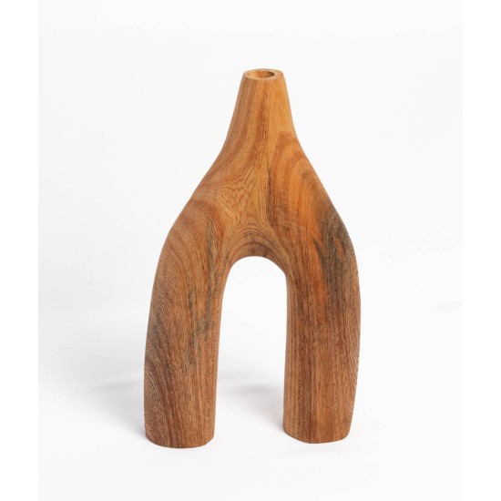 Wooden delbergia sissoo  candlestick 