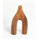 Wooden delbergia sissoo  candlestick 