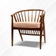 Brown wooden chair