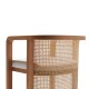 Cane wooden chair