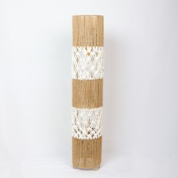 Macrame lamp floor 