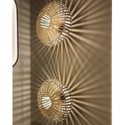 Bamboo wall lamp 