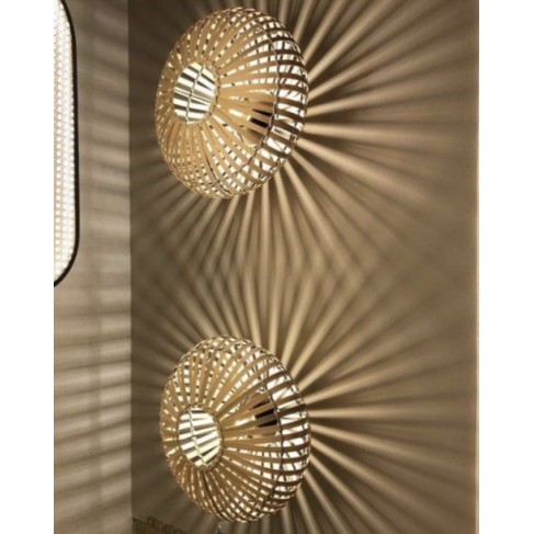Bamboo wall lamp 2