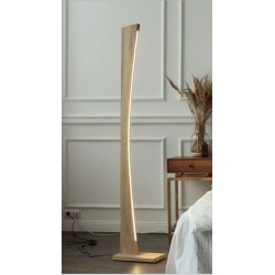 Led light stand with curve 